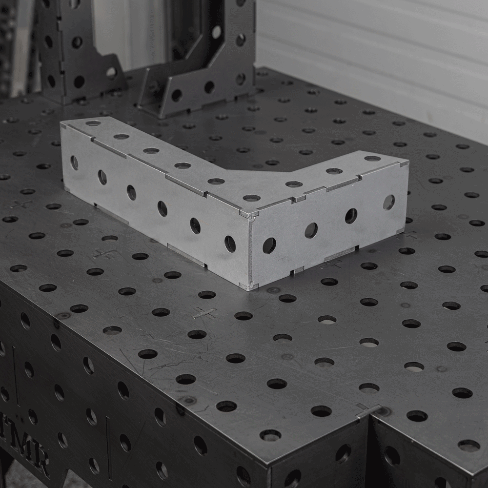 TMR Customs 90° Fabrication Square - 12" x 8" x 3"
