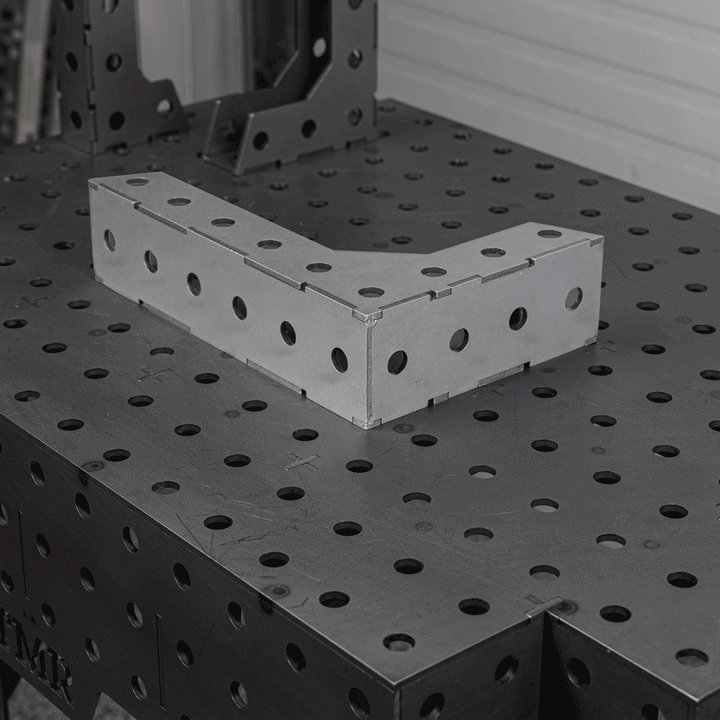 TMR Customs 90° Fabrication Square - 12" x 8" x 3"