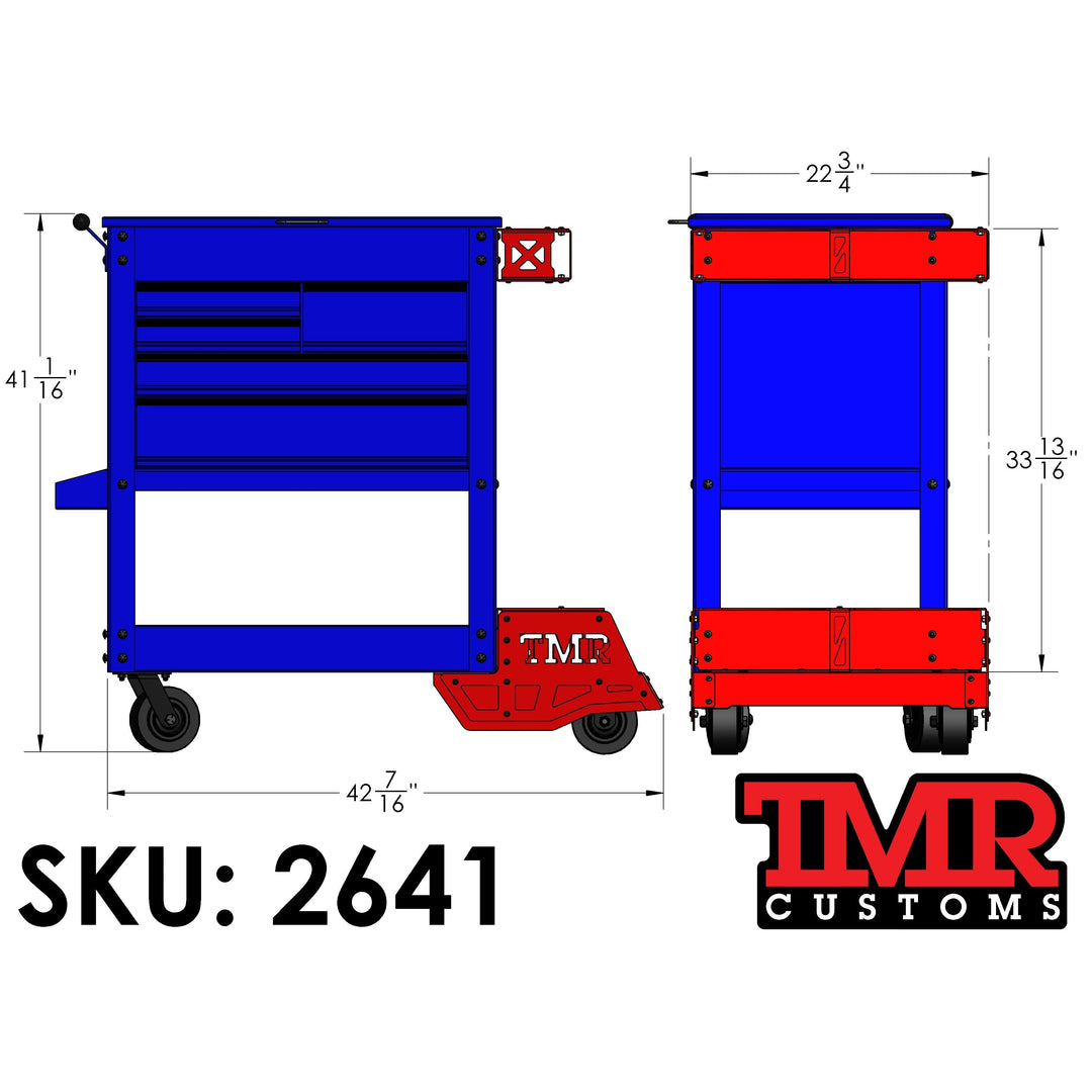 TMR Customs Welding Cart Conversion (Harbor Freight Mechanics Cart)