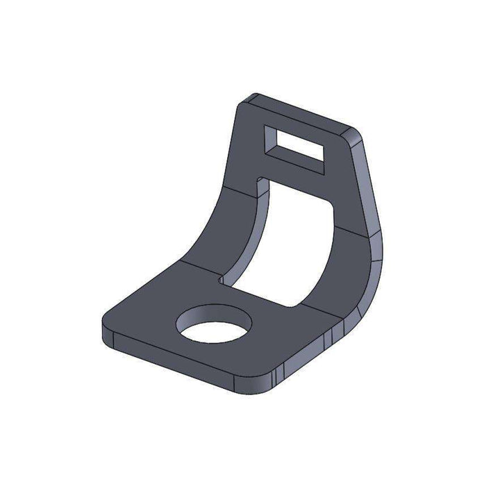 TMR Customs Stainless Steel Bolt On Zip Tie Tab/Cable Tie Tab - 50 Pack