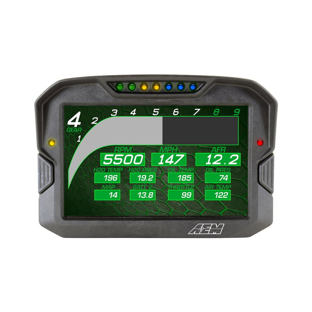 AEM CD-7 Carbon Non-Logging/ Non-GPS Display | SKU 30-5700