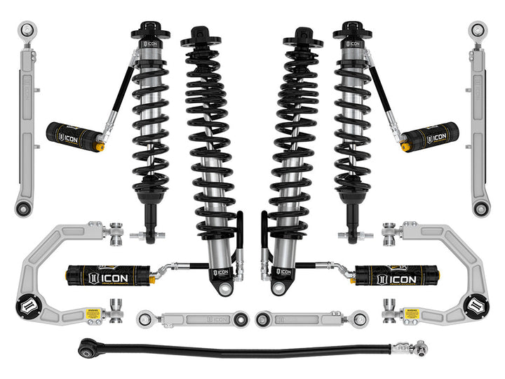 ICON 2021-2026 Ford Bronco Non-Sasquatch 3-4" Lift Stage 7 Suspension CDCV Billet Heavy Rate Rear Springs