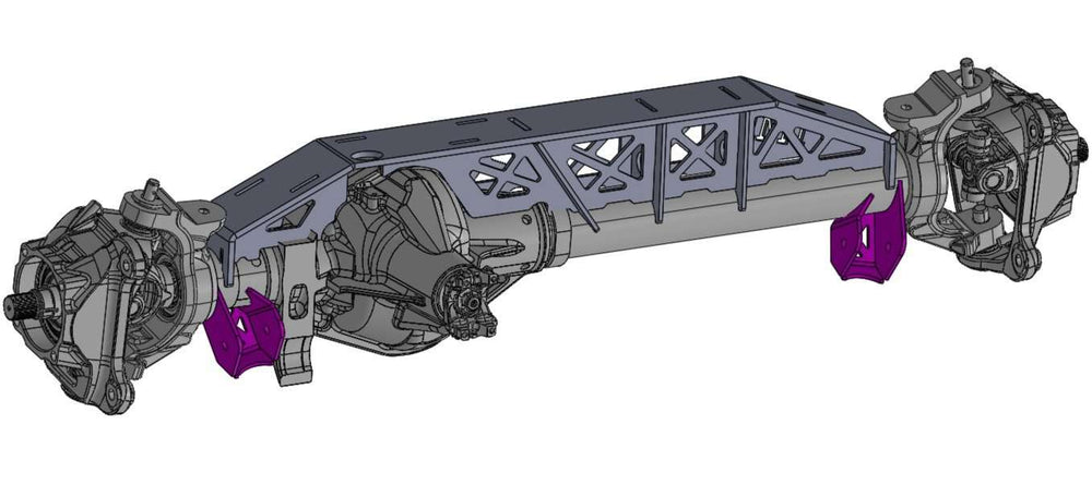 TMR Customs Super Duty Dana 60 Lower Link Brackets
