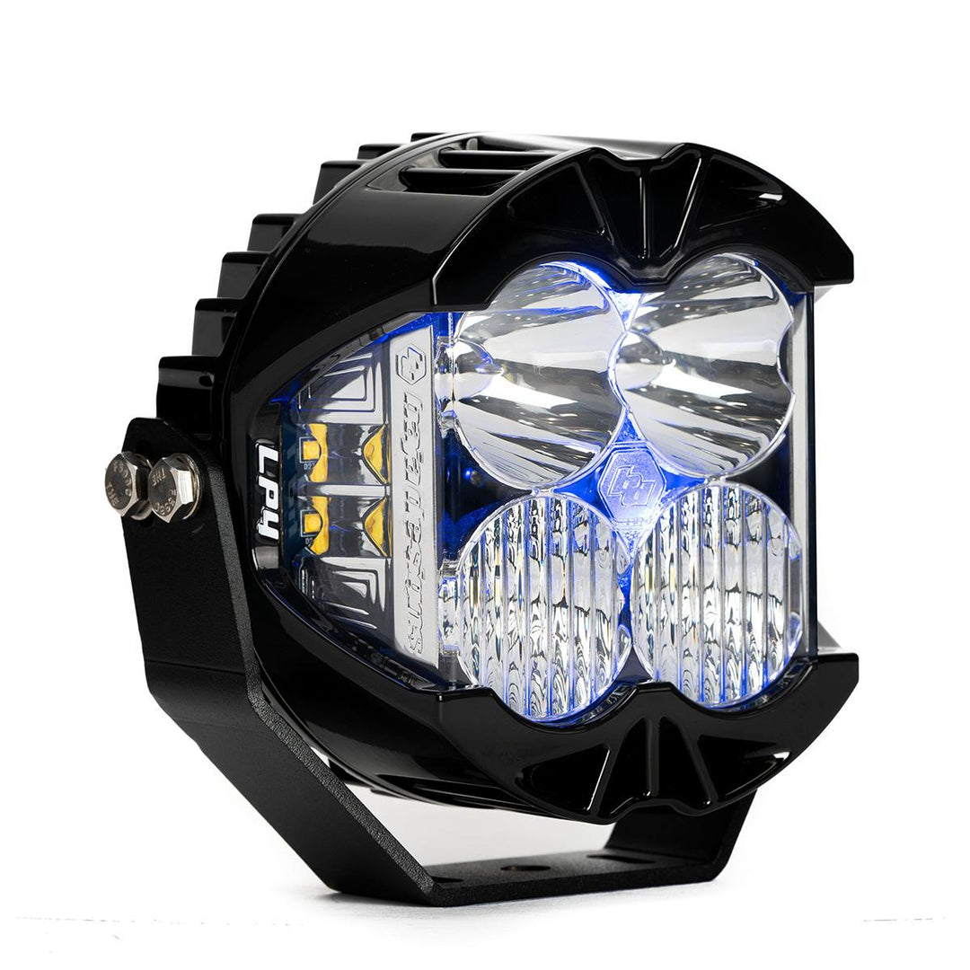 LP4 Pro LED Auxiliary Light Pod Light Pattern Driving/Combo Blue Backlight Baja Designs 290015