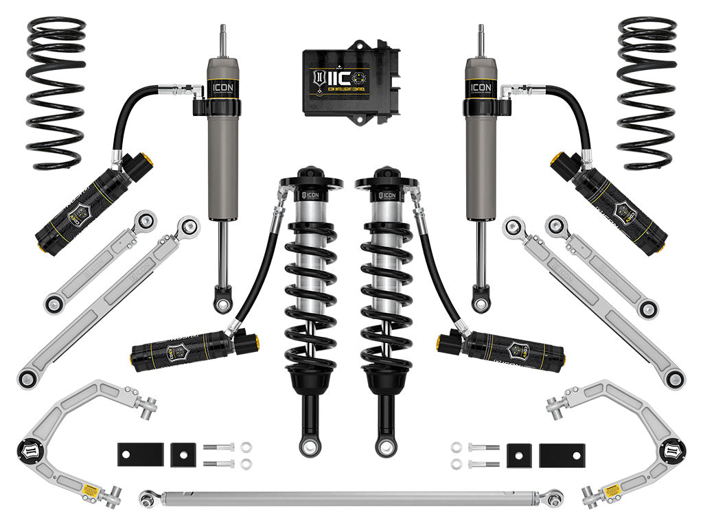 ICON 2023-2026 Toyota Sequoia 3-4.5" Lift Stage 12 Suspension System Billet TRD (K53242S)