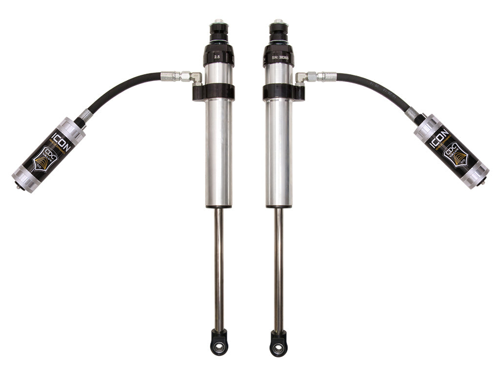 ICON 2003-12 Ram 2500/3500 HD 2.5" Lift Front 2.5 VS Remote/CDCV Shocks Pair (217800CP)