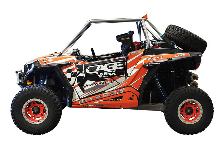 Cagewrx Polaris RZR XP / XP Turbo (2014-2018) Baja Spec Assembled Roll Cage