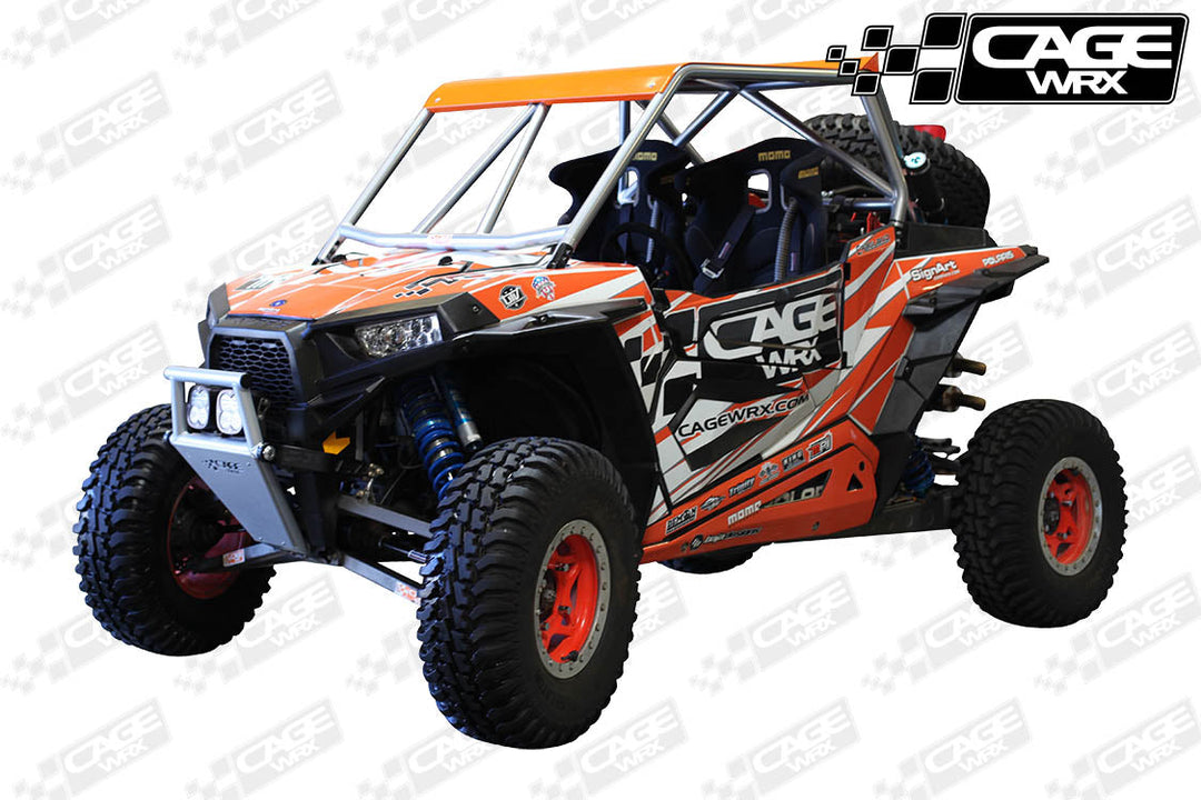 Cagewrx Polaris RZR XP / XP Turbo (2014-2018) Baja Spec Assembled Roll Cage | image 3