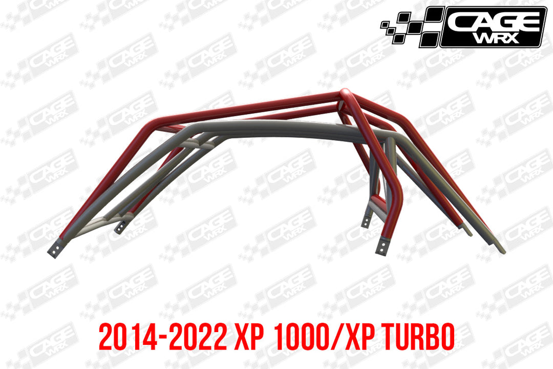 Cagewrx Polaris RZR XP / Turbo S (2019-2023) Super Shorty Roll Cage Kit | image 6