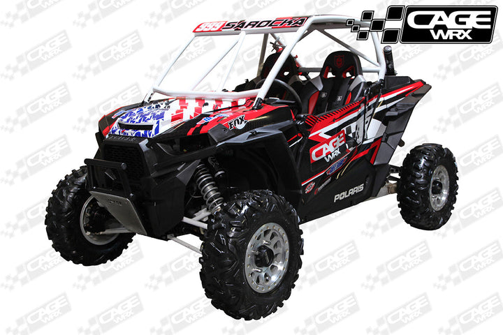 Cagewrx Polaris RZR XP / XP Turbo (2014-2018) Super Shorty Assembled Roll Cage | image 3