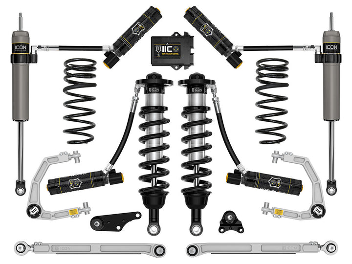 ICON 2024-2026 Toyota Tacoma 1.25-3" Lift Stage 10 Suspension Billet Overland Rear Springs