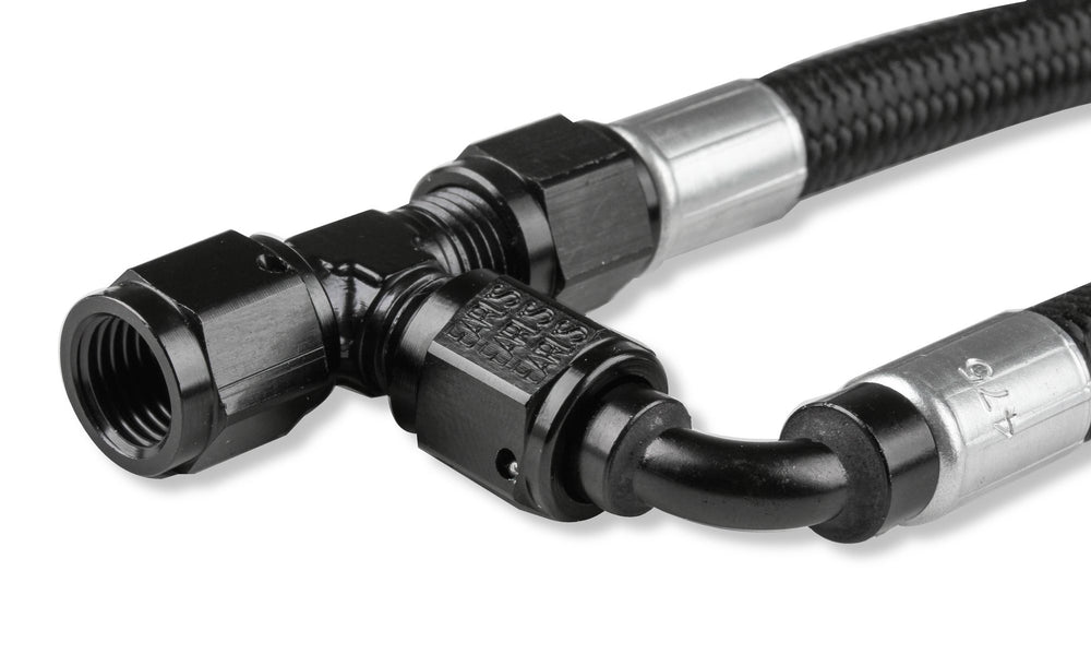 Holley LS Steam Tube Kit w/ Black Pro-Lite 350 Hose | SKU 26-553
