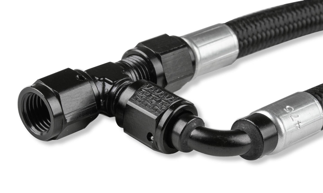 Holley LS Steam Tube Kit w/ Black Pro-Lite 350 Hose | SKU 26-553