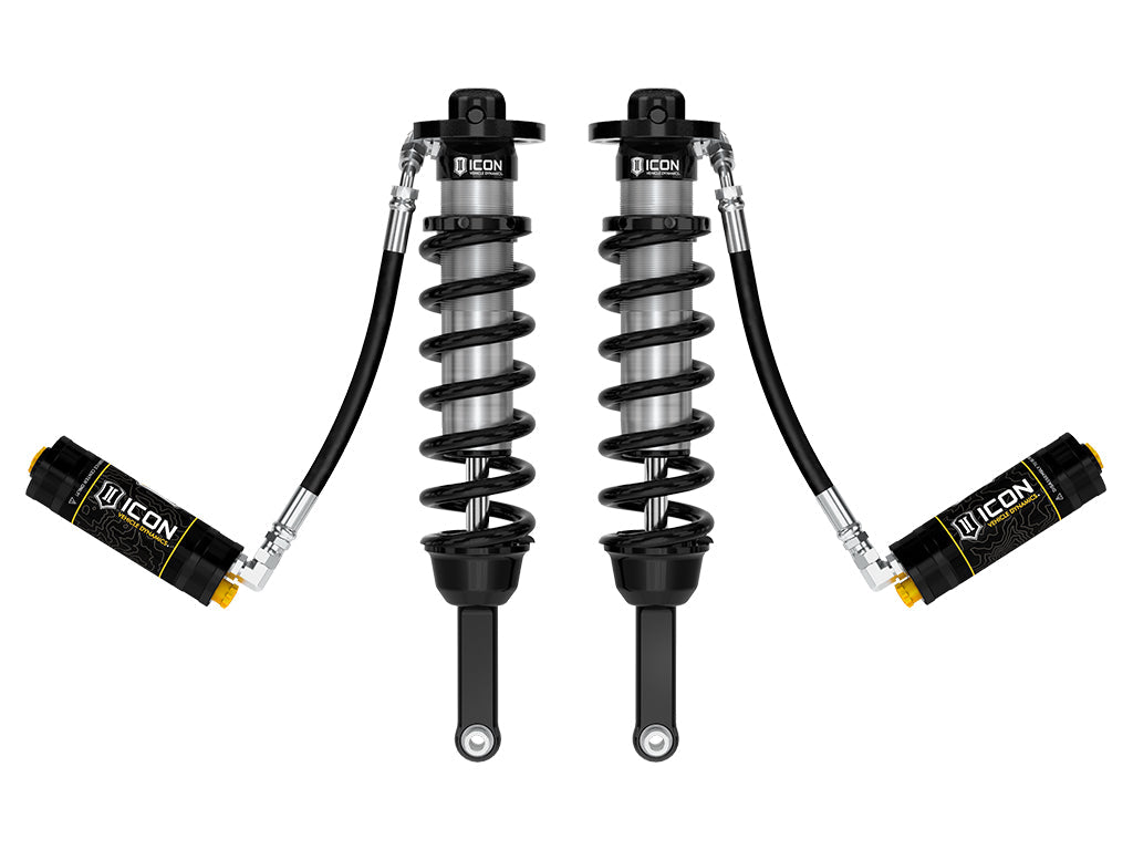 ICON 2005-2023 Toyota Tacoma 0-3.5"/0-2.75" Lift Front VS 2.5 Coilovers Ext Travel Remote Res w/CDCV Pair