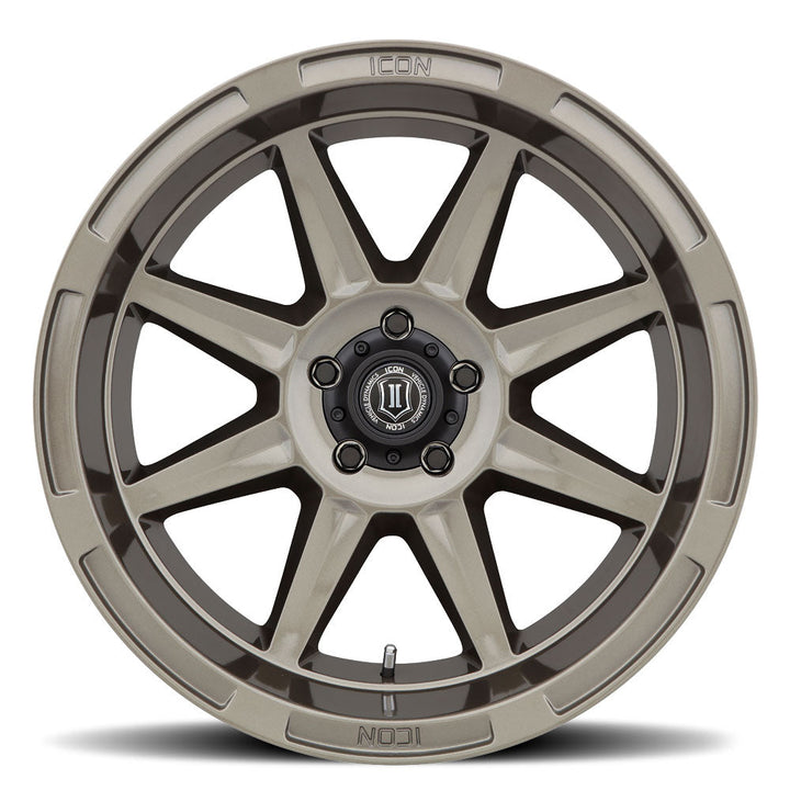 ICON Alloys Bandit Gloss Bronze 20x10 5x5 -24mm Offset 4.5" BS (6020107345BG)