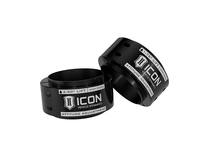 ICON Alloys 2021-2026 Ford F-150 Raptor .5-2.5" Lift Front Attitude Adjustment Collar Leveling Kit
