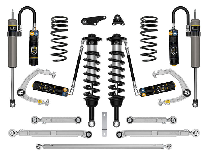 ICON 2024-2026 Toyota Land Cruiser 250 Series 1.25-3" Lift Stage 9 Suspension CDXS Billet