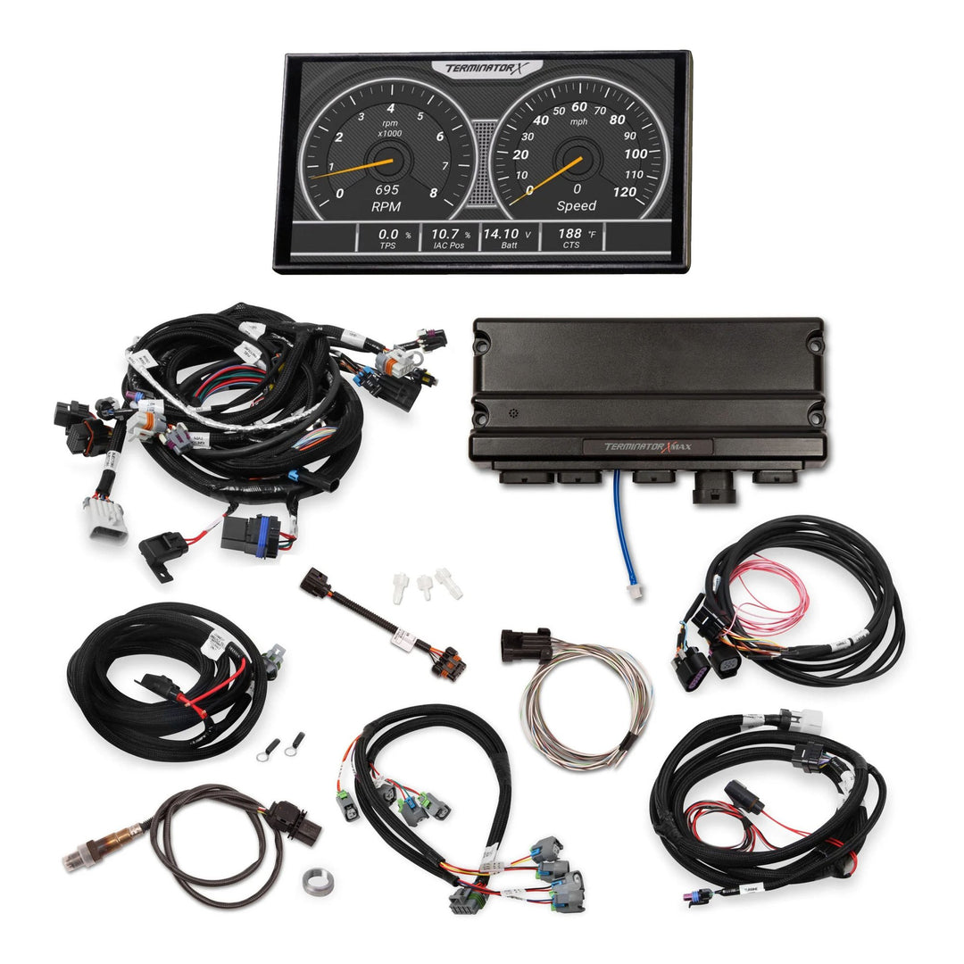 Holley EFI Terminator X Max - Gen IV 4.8/5.3/6.0 GM Truck Engines and LS2/LS3 | SKU 550-928-5