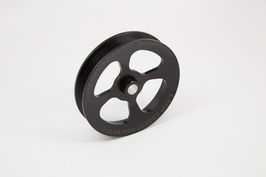 Howe T/C 6.5 Serpentine Pump Pulley, 6 Rib, LS (318)