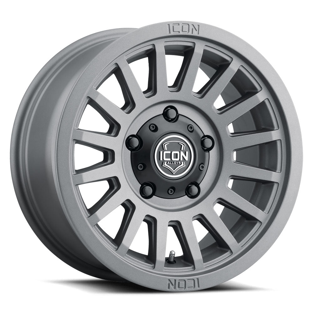 ICON Alloys Recon SLX Charcoal 18x9 6x5.5 0mm Offset 5" BS (3618908350CH)