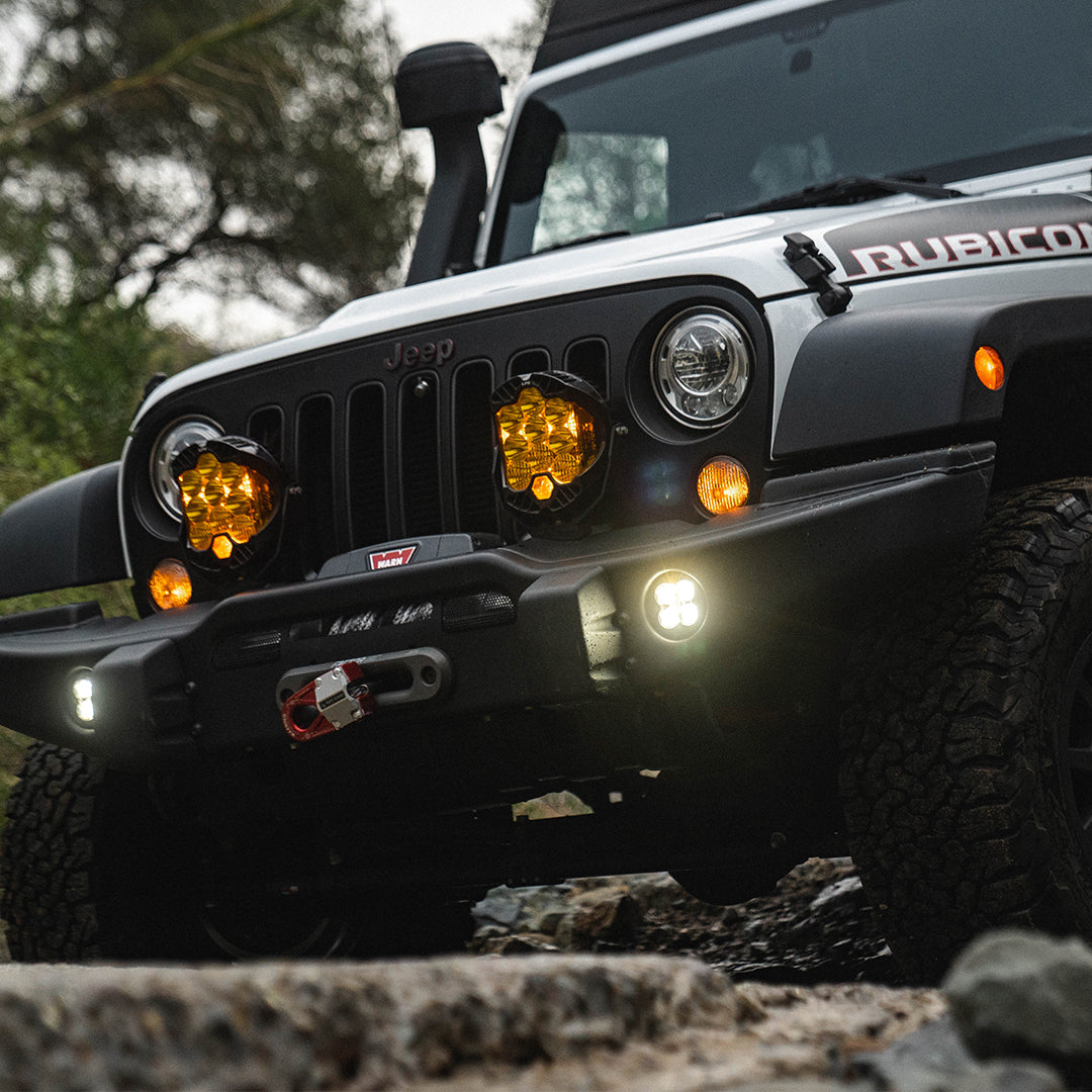LED Light Pods High Speed Spot Pattern Baja Amber LP9 Series