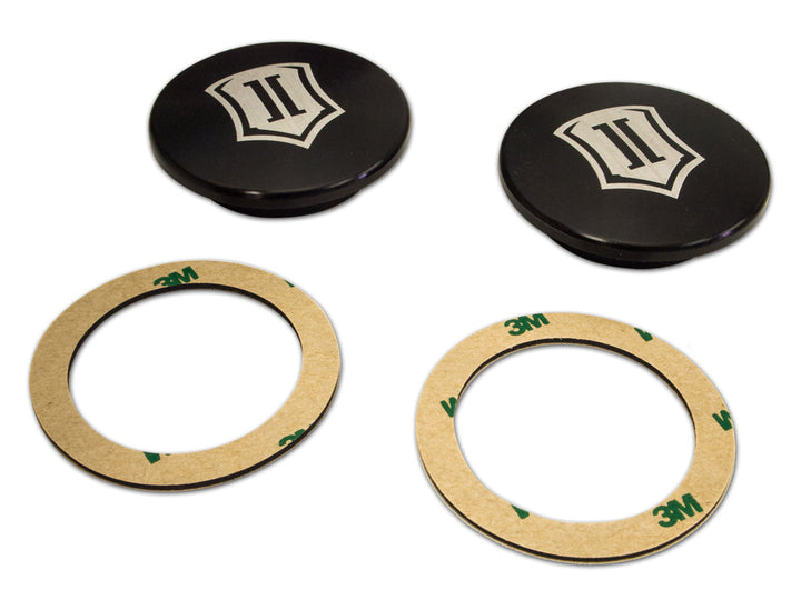ICON Vehicle Dynamics Tubular Upper Control Arm Billet Cap Set (191011)
