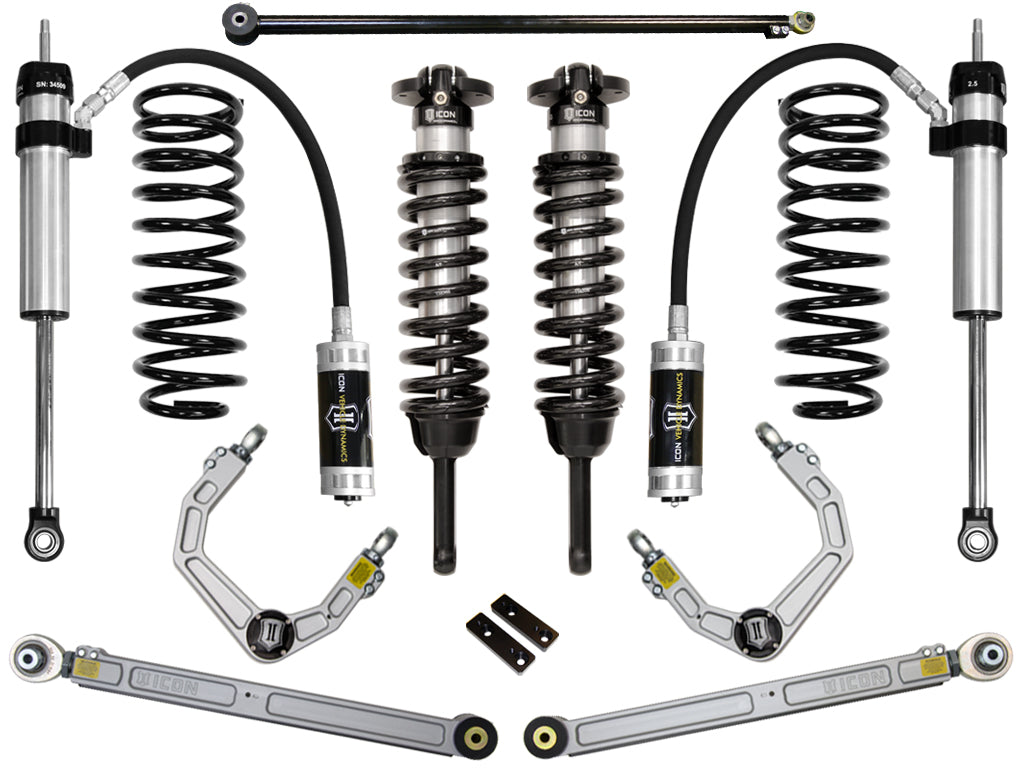 ICON 2010-Up Lexus GX460 0-3.5" Lift Stage 4 Suspension System Billet UCA (K53184)