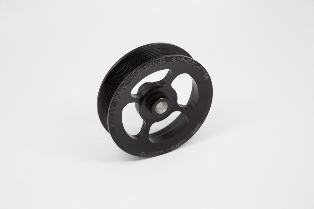 Howe T/C 5.835 Serpentine Pump Pulley, 8 Rib (348)
