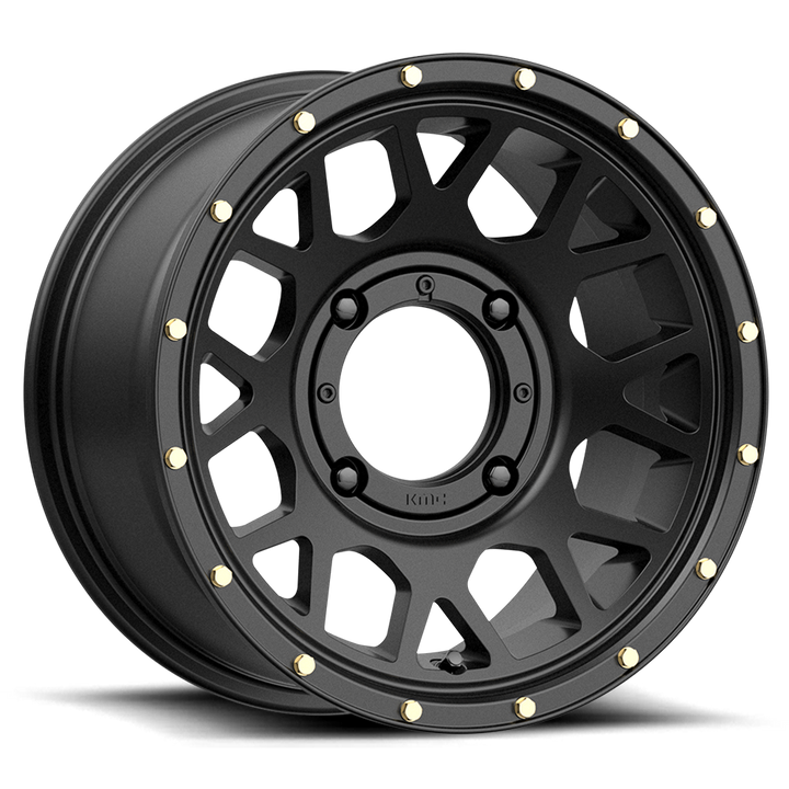 KMC KS135 Grenade UTV Wheel - Satin Black
