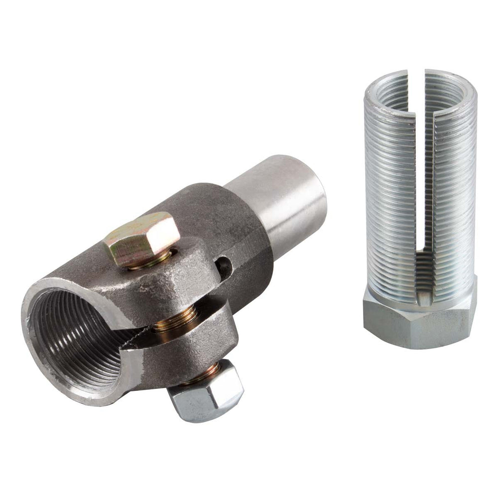 Weld-In Forged Tube Adapters with Double Adjuster - 7/8" - 18 UNS-2B LH thread, 1.125" tube ID 3620-0704 Synergy MFG | SKU 3620-0704