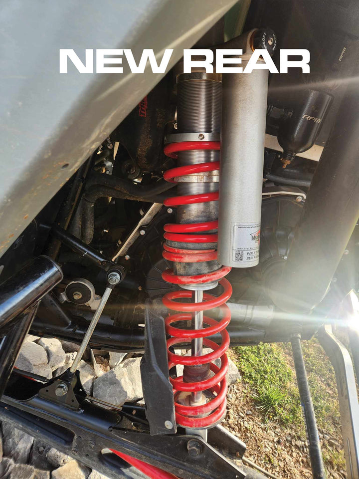 Polaris RZR Pro R 2 Seater Tender Spring Kit (Walker Evans Shocks)