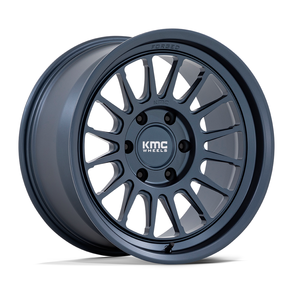 KMC KM447 Impact Forged Monoblock Wheel - Metallic Blue