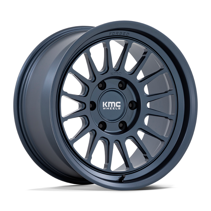 KMC KM447 Impact Forged Monoblock Wheel - Metallic Blue