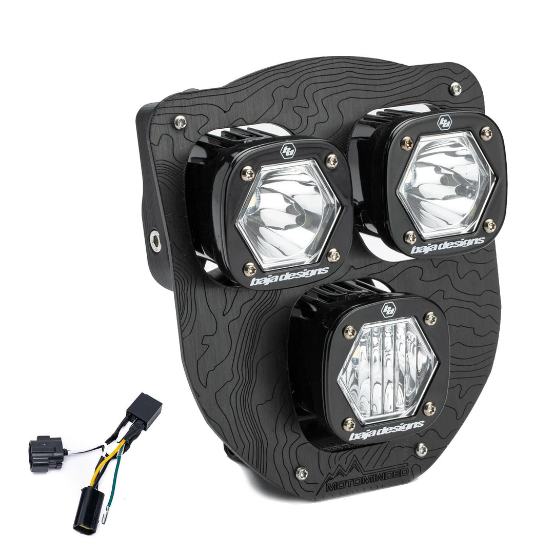 Husqvarna Triple S1 Hydra (D/C) LED Headlight Kit w/ Hi-Low Harness 2024-Up Husqvarna FE-S 38-7019