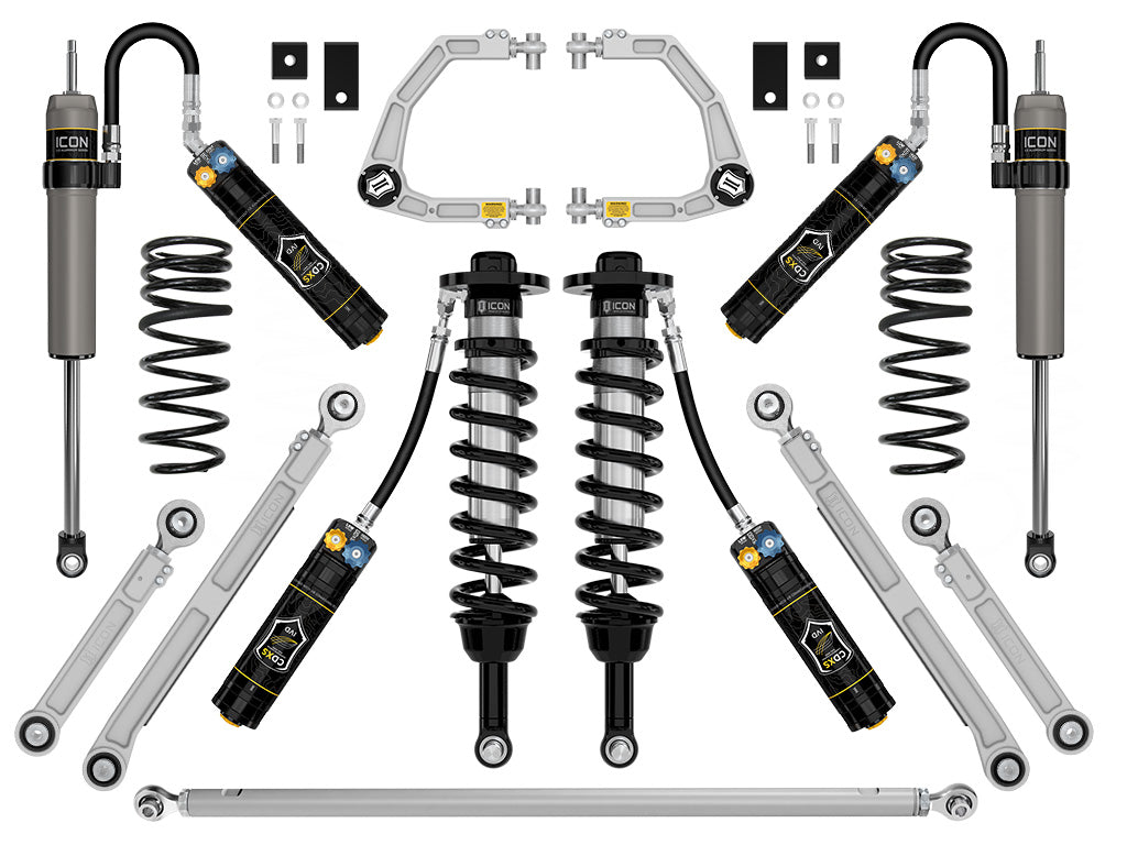 ICON 2023-2026 Toyota Sequoia 3-4.5" Lift Stage 10 Suspension System Billet CDXS (K53240D)