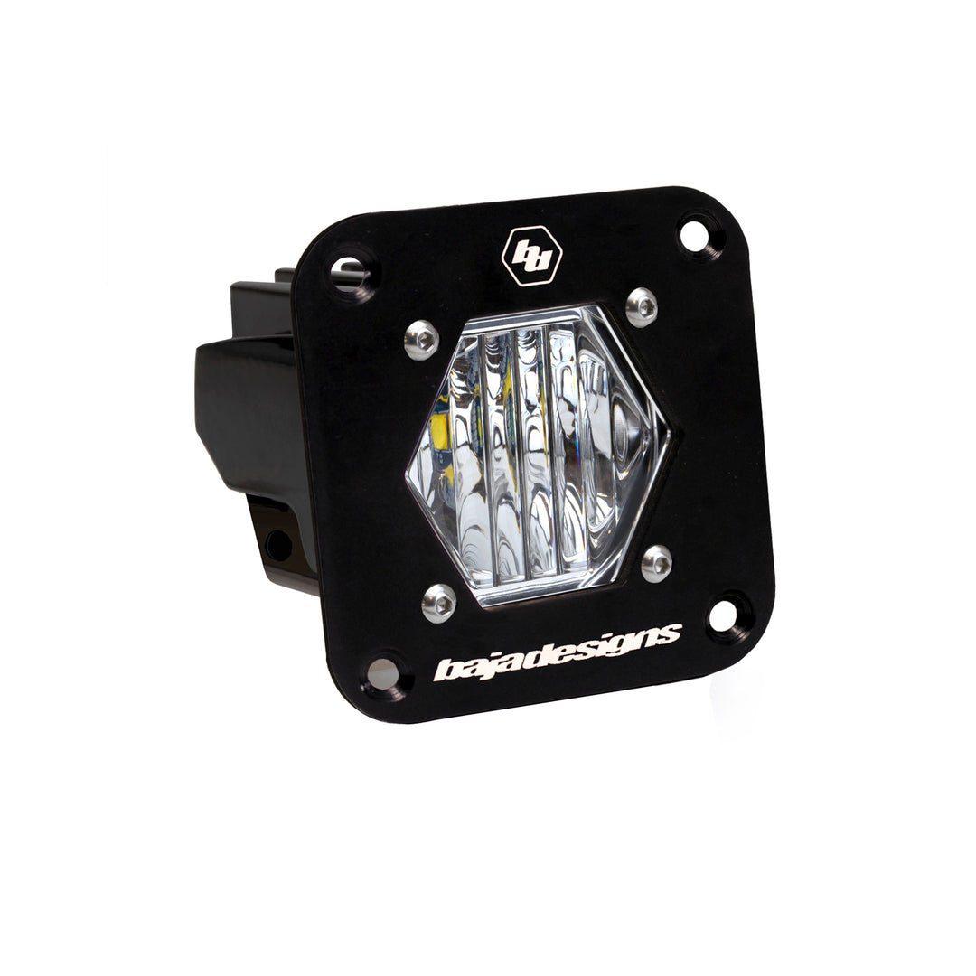 LED Light Pod Flush Mount Clear S1 Wide Cornering Baja Designs 381005
