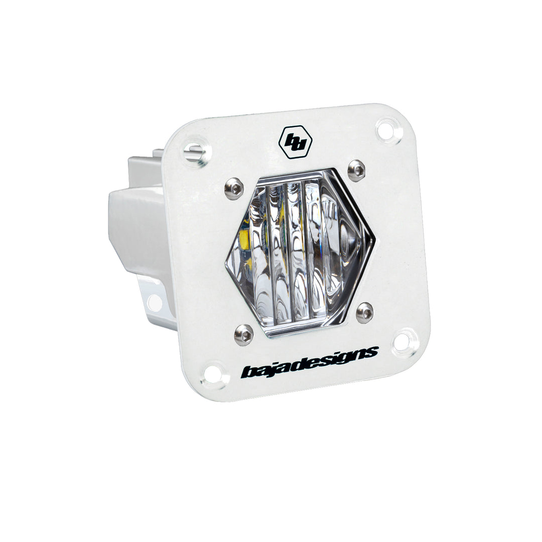 S1 Flush Mount Wide Cornering LED White Baja Designs 381005WT
