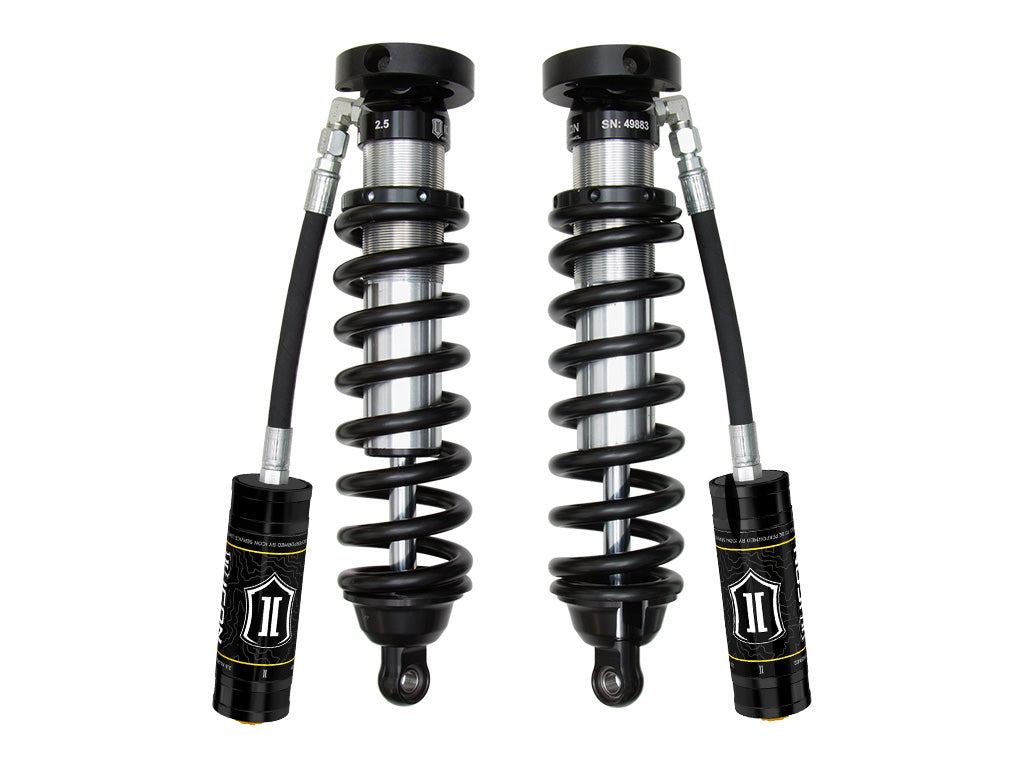 ICON 1996-2002 Toyota 4Runner 0-3" Lift Front VS 2.5 Coilover Kit Ext Travel Remote Res