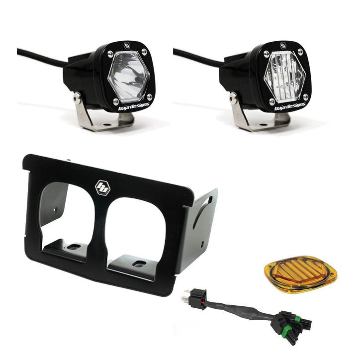 Suzuki, DRZ400/S/SM, DR650/SE/R/RE/S Dual S1 Headlight Kit 387006
