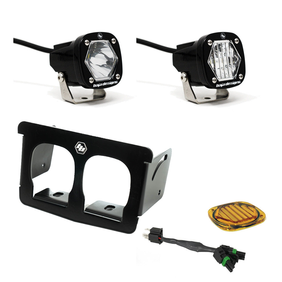 Suzuki, DRZ400/S/SM, DR650/SE/R/RE/S Dual S1 Headlight Kit 387006