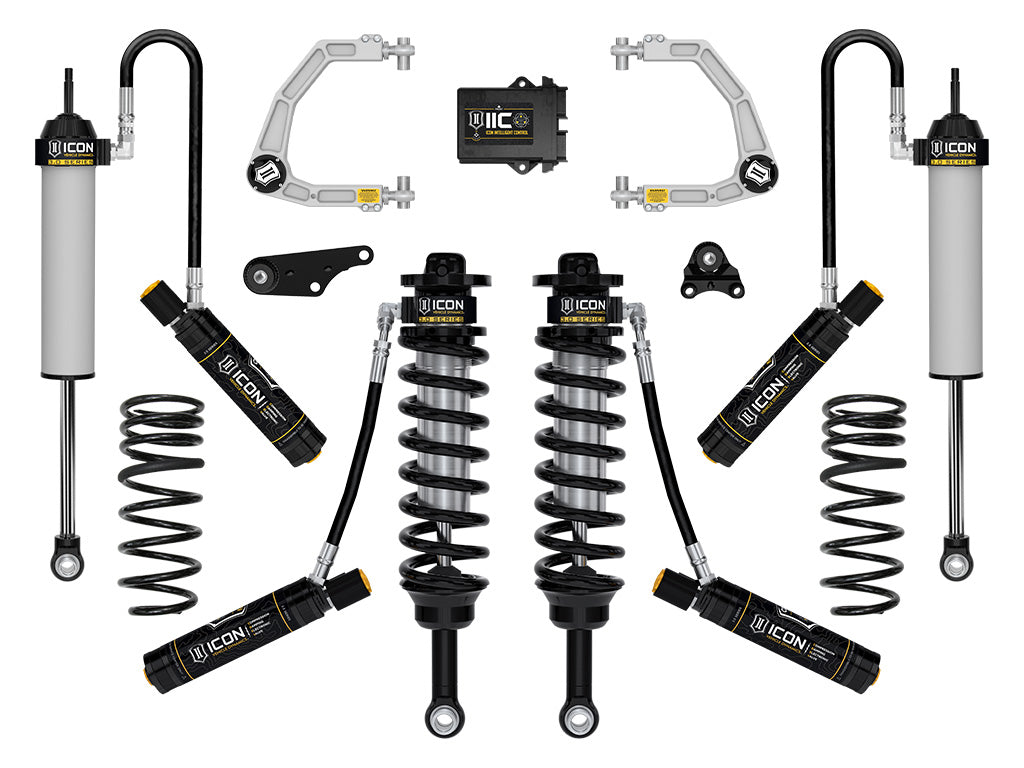 ICON 2025-2026 Toyota 4Runner 4WD Hybrid 2.25-3" Lift Stage 1 3.0 Suspension w/CDEV Billet