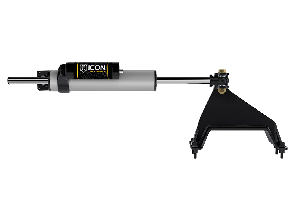 ICON 2023-2026 F-250/350 Ford Super Duty 4WD 2.5 Centerline Steering Stabilizer Kit Piggyback