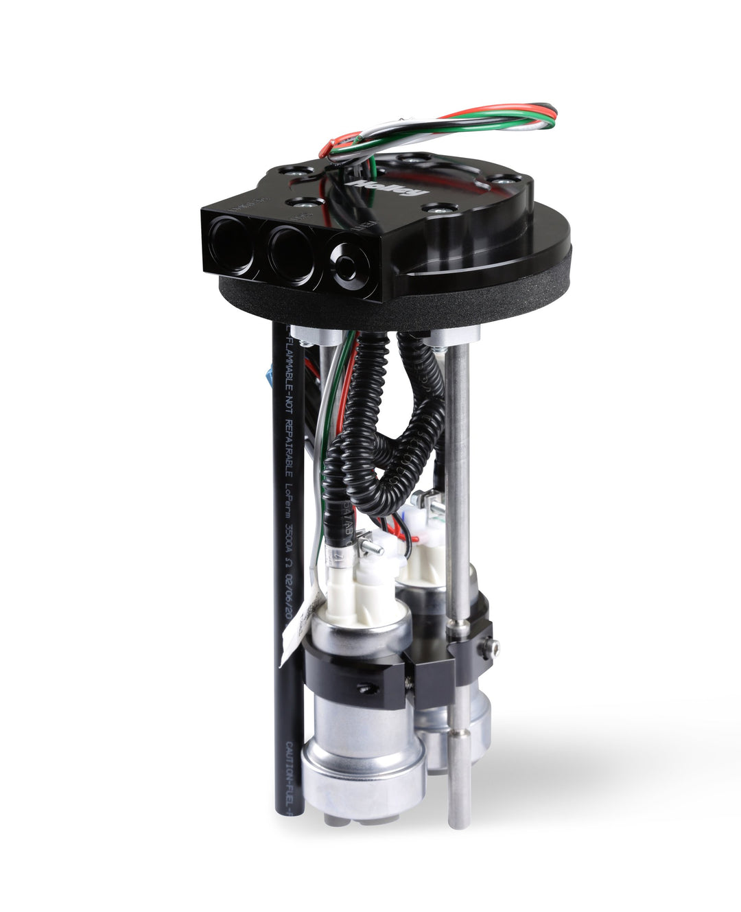 HOLLEY DUAL 450 LPH IN-TANK RETROFIT FUEL MODULE W/RETURN | SKU 12-173