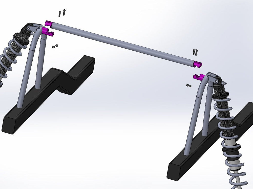 TMR Customs Notch Ready Interlocking ID Tube Clamp - Round