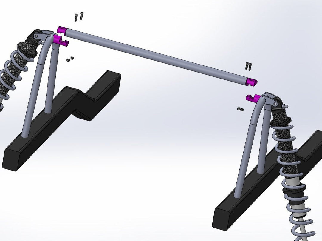 TMR Customs Notch Ready Interlocking ID Tube Clamp - Round