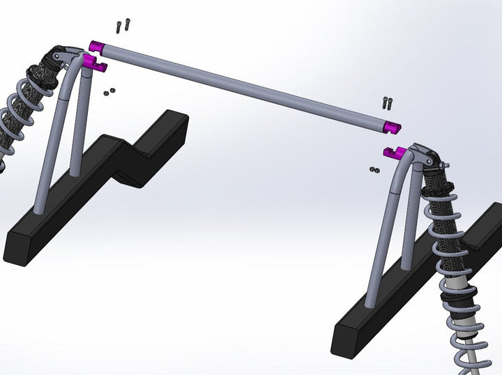 TMR Customs Notch Ready Interlocking ID Tube Clamp - Round