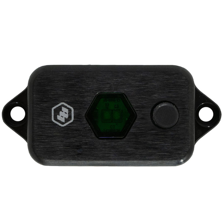 LED Dome Light w/Switch Green 398056
