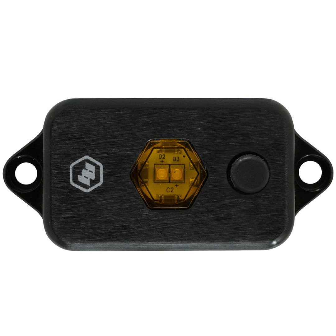 LED Dome Light w/Switch Baja Amber 398057