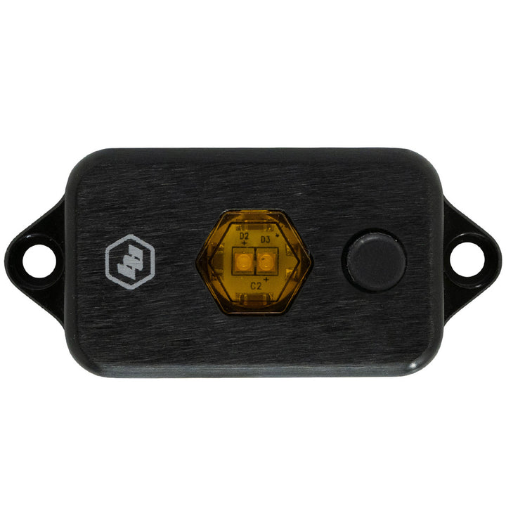 LED Dome Light w/Switch Baja Amber 398057