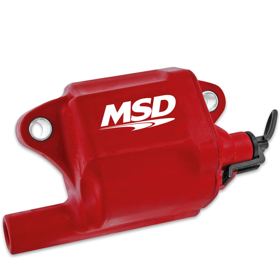 MSD Ignition Coil - Pro Power Series - GM LS2/LS7 Engines - Red | SKU 8287